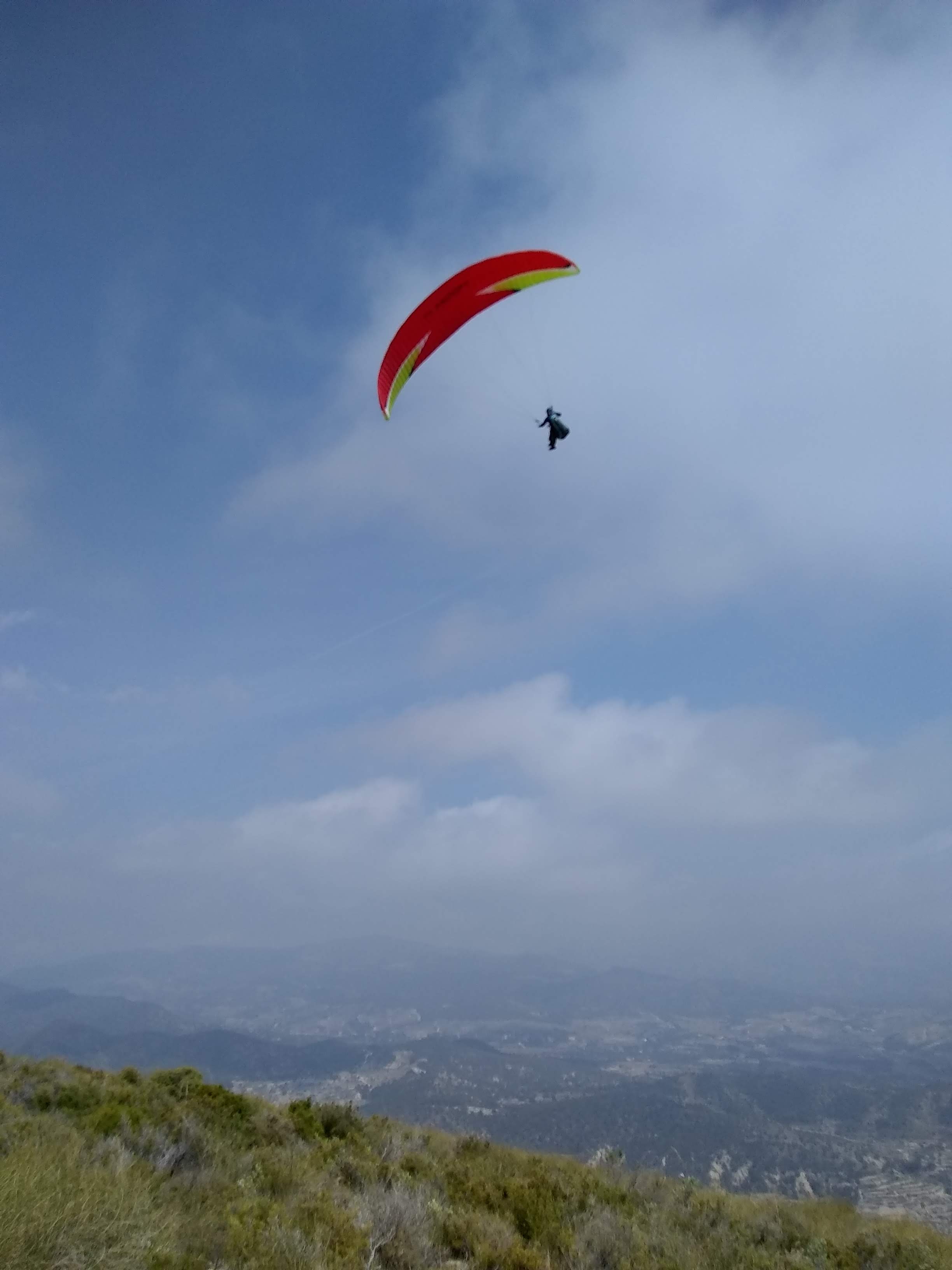 Paragliding in Alicante, Spain